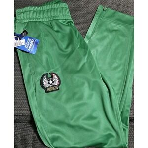 Mexico National Soccer Team Warm-up Green Track Pants size Men's Medium NWT
